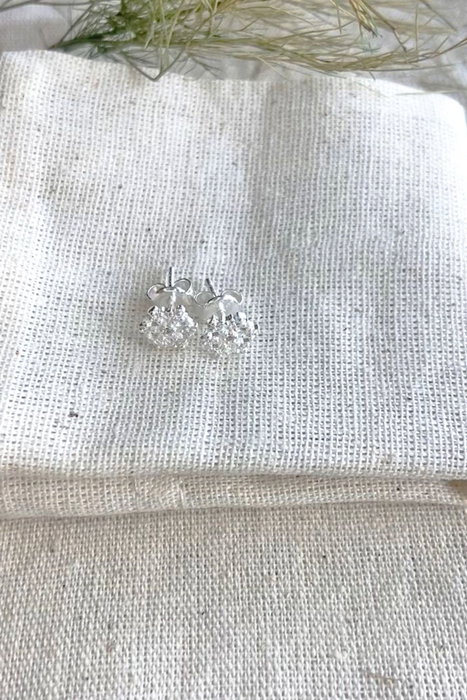 Heliophilia Silver Pendientes de Plata de Ley 925 ELKSLVR7297G